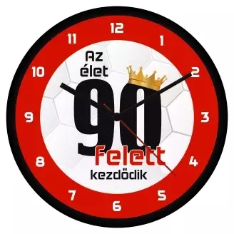Születésnapi falióra - 90 felett