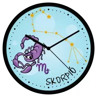 Vicces Skorpió csillagjegyes falióra