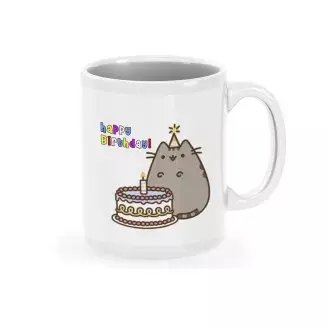 Bögre - Happy birthday cat