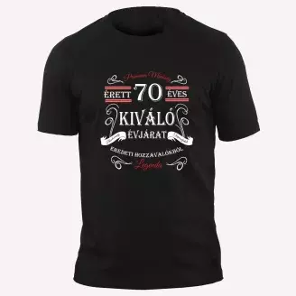 Póló - Kiváló évjárat - 70