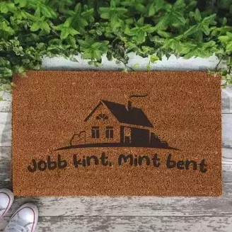 Kókuszrost lábtörlő - Jobb kint mint bent