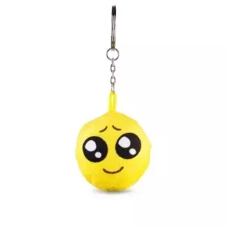 Nagyszemű emoji kulcstartó