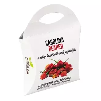 Carolina Reaper chili paprika magok díszdobozban