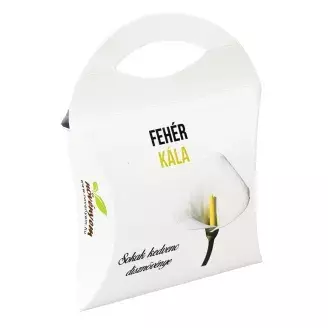 Fehér kála magok díszdobozban