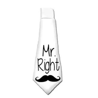 Vicces nyakkendő - Mr right