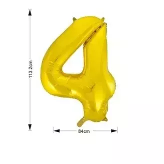 Óriás számos fólia lufi - 4