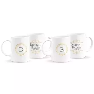 Monogramos páros bögre 6