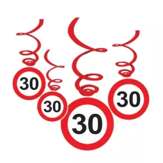 Sebességkorlátozó függő spirál - 30