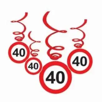 Sebességkorlátozó függő spirál - 40