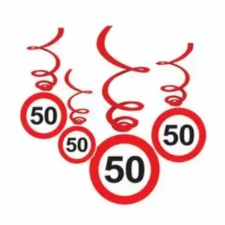 Sebességkorlátozó függő spirál - 50