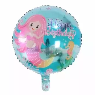 Sellős Happy Birthday fólia lufi
