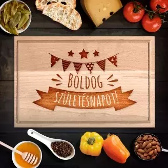 Születésnapi vágódeszka - kicsi