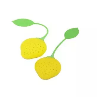 Teatojás eper alakú - sárga