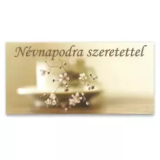 Üdvözlőlap névnapodra szeretettel