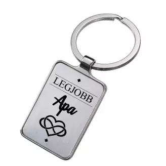 Gravírozott kulcstartó - Legjobb apa