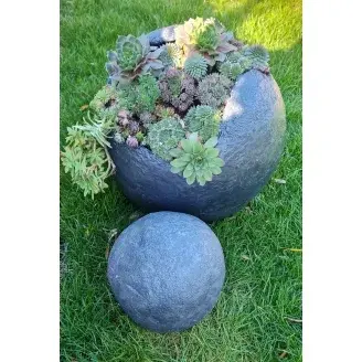 Dísz gömb – S – szürke