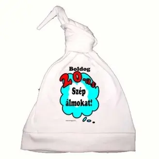 Hálósapka - Boldog 20-as szép álmokat!