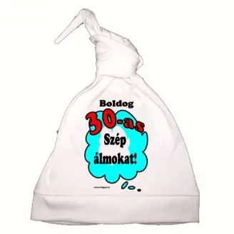 Hálósapka - Boldog 30-as szép álmokat!