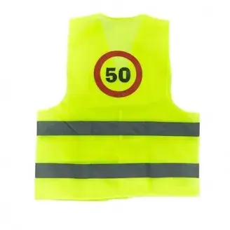 Láthatósági mellény - 50. szülinap