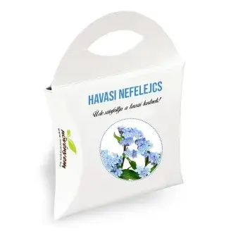 Havasi nefelejcs díszdobzoban