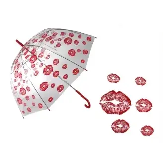 Átlátszó esernyő - csókos
