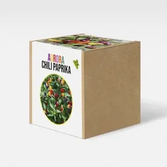 Aurora chili paprika növény nevelő szett