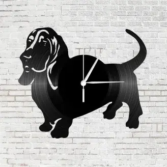 Bakelit falióra - Basset Hound