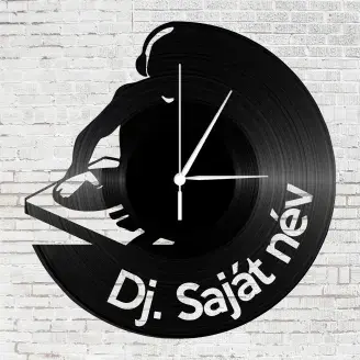 Bakelit falióra - Dj saját névvel
