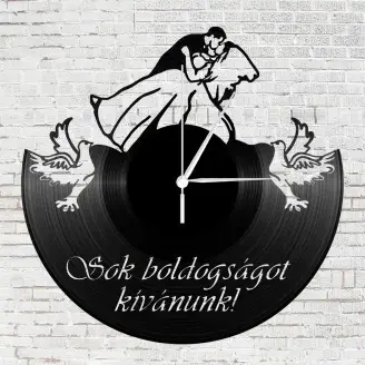 Bakelit óra - esküvői