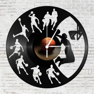 Bakelit óra - Kosárlabdázók