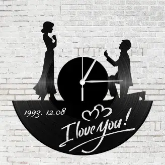 Bakelit óra szerelmeseknek - lánykérős