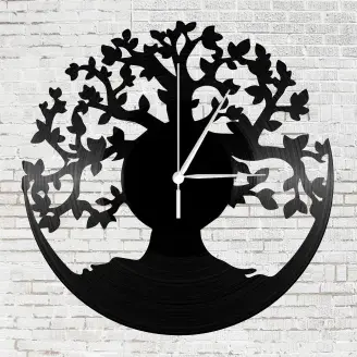 Bakelit falióra - Lombos fa