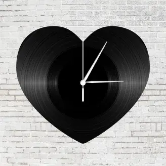 Bakelit falióra szív