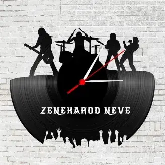 Zenekar bakelit falióra