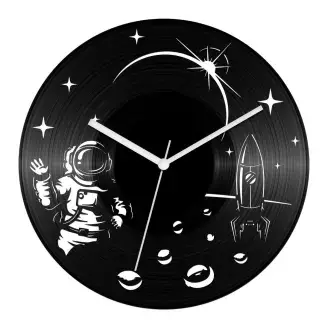 Asztronauta bakelit óra