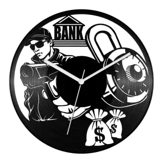 Bankrabló bakelit óra