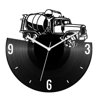 Betonkeverő bakelit óra