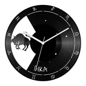 Bika csillagjegyes bakelit óra