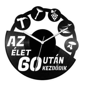 Boldog évek bakelit óra