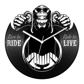 Chopper motoros bakelit óra