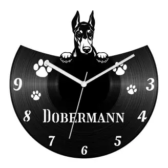 Dobermann bakelit óra