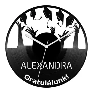 Friss diplomás bakelit óra