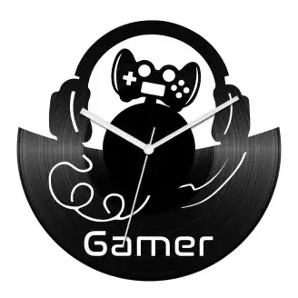 Gamer bakelit óra