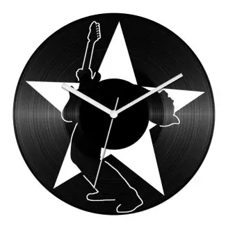 Gitárszóló bakelit óra