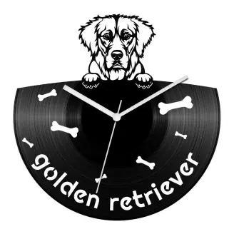 Golden retriever bakelit óra