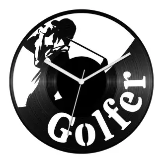 Golfozó bakelit óra