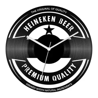 Heineken bakelit óra
