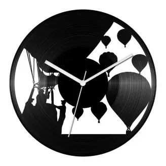 Hőlégballon indulás bakelit óra