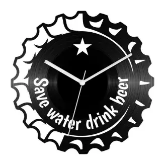 Igyál sört bakelit óra