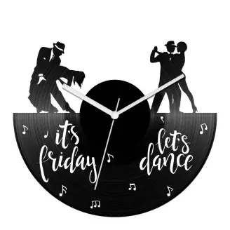 Indul a tánc bakelit óra